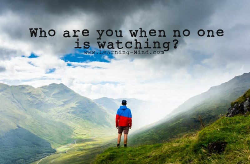 What Do You Do When No One Is Watching? - Hasseman Marketing