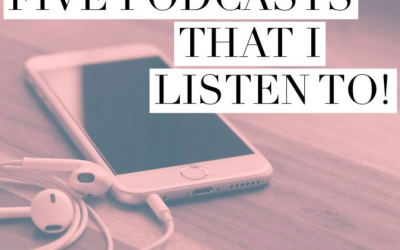 Podcasts I Listen To…Right Now