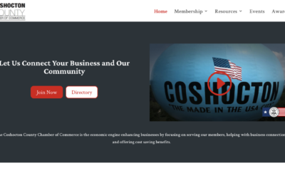 Coshocton County Chamber of Commerce Website Is Live
