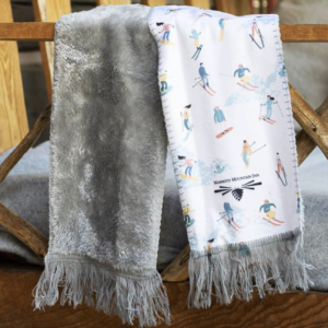 sublimated sherpa scarf