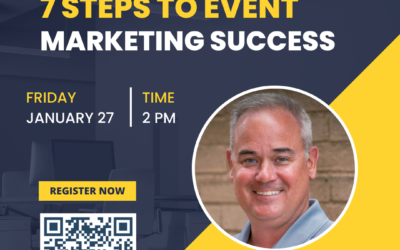 New Webinar:  7 Steps to Great Event Marketing
