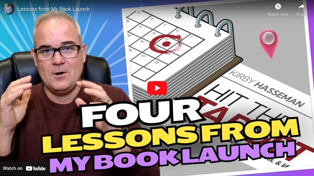 4 lessons from my book launch