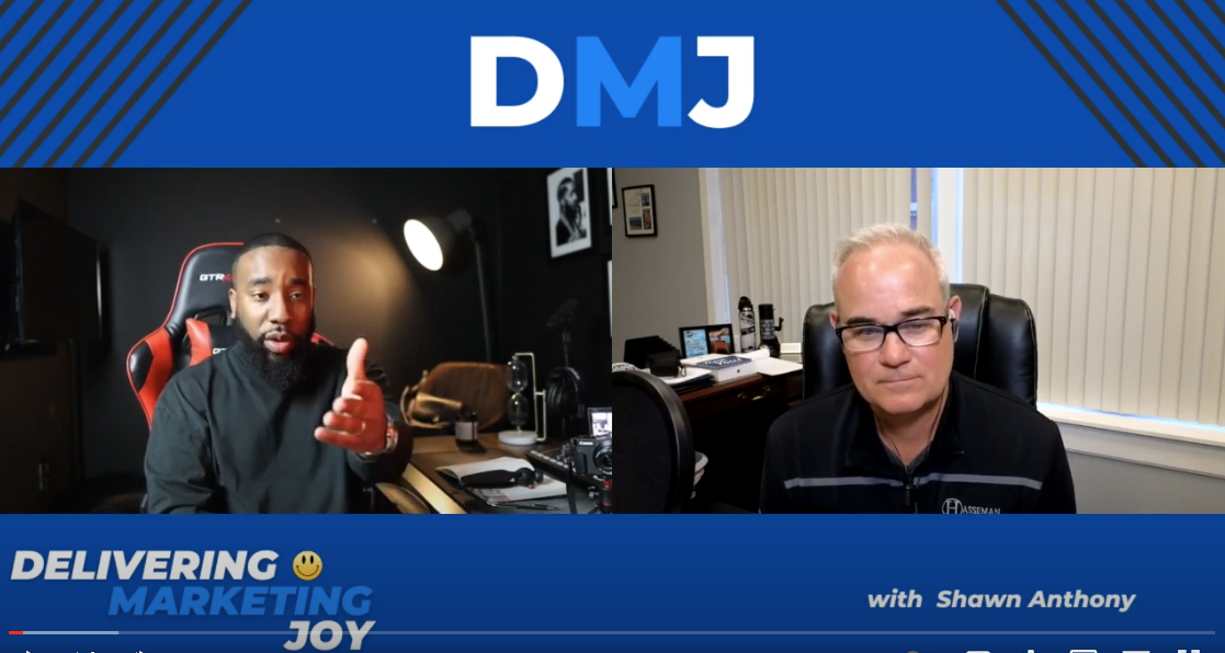 Lessons from Delivering Marketing Joy Episode 481...Shawn Anthony Talks Podcasting