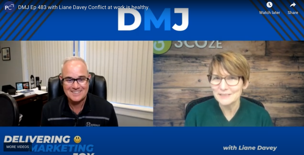 Lessons from DMJ: Liane Davey on Why Conflict At Work Is Healthy