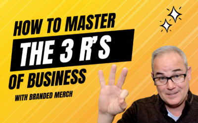 DMJ 1 on 1: How To Master The 3 R’s Of Business with Branded Merch