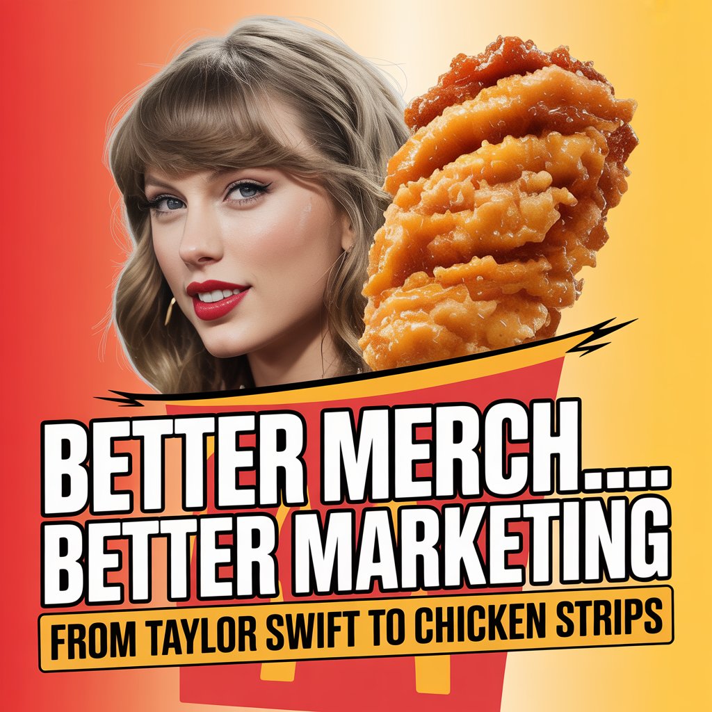 Better Merch…Better Marketing: From Taylor Swift to Chicken Strips