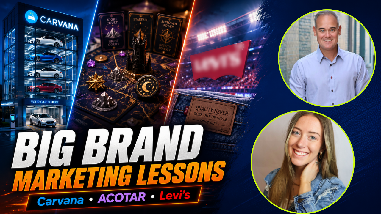 Big Brand Marketing Lessons You Can Use Today